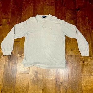 Long sleeve polo